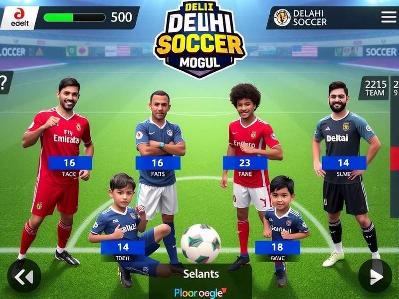 Delhi Soccer Mogul Gameplay